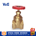 wheel handle flange 2" inch pn16 cw617n gate brass valve